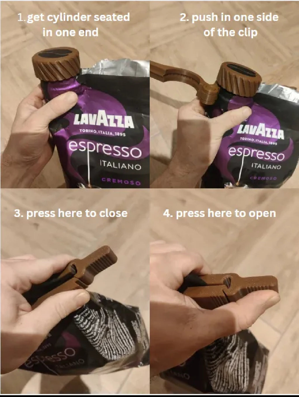 Coffee beans clip